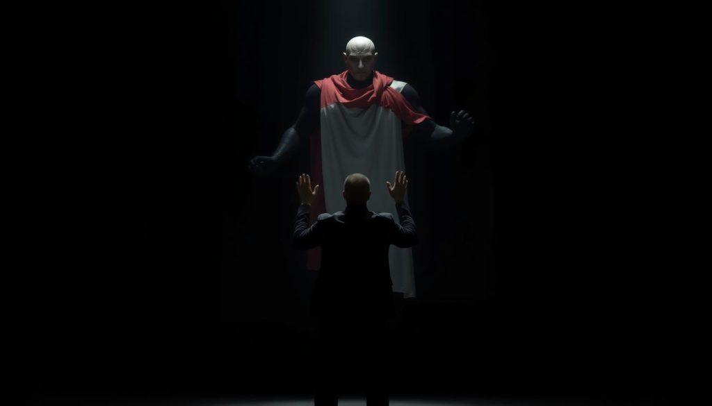 A tense confrontation unfolds on a dimly lit stage. In the foreground, a PR executive stands with a somber expression, their hands raised in a conciliatory gesture. Looming behind them, a towering figure draped in the national flag glares with defiant pride. Shadows cast long, dramatic lines across the scene, creating an atmosphere of high-stakes conflict. Harsh, dramatic lighting casts sharp contrasts, emphasizing the clash of corporate diplomacy and patriotic fury. The composition is balanced, with the opposing forces locked in a delicate, uneasy standoff. An air of unresolved tension permeates the image, hinting at the unfolding drama. A tense confrontation unfolds on a dimly lit stage. In the foreground, a PR executive stands with a somber expression, their hands raised in a conciliatory gesture. Looming behind them, a towering figure draped in the national flag glares with defiant pride. Shadows cast long, dramatic lines across the scene, creating an atmosphere of high-stakes conflict. Harsh, dramatic lighting casts sharp contrasts, emphasizing the clash of corporate diplomacy and patriotic fury. The composition is balanced, with the opposing forces locked in a delicate, uneasy standoff. An air of unresolved tension permeates the image, hinting at the unfolding drama.